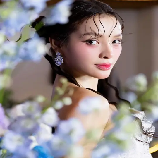 Hình ảnh girl xinh dễ thương làm bừng sáng màn điện thoại