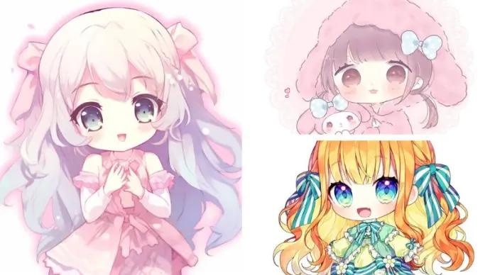 Khám phá bộ sưu tập hình ảnh chibi nữ cute đầy ngọt ngào