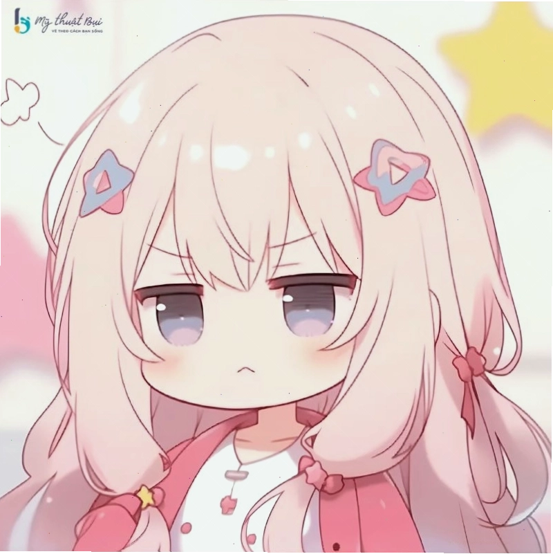 Ảnh anime nữ chibi kawaii với phong cách thời trang ấn tượng