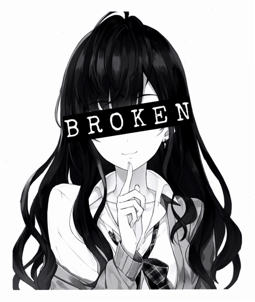 Ảnh anime trắng đen với tông màu trầm tạo chiều sâu