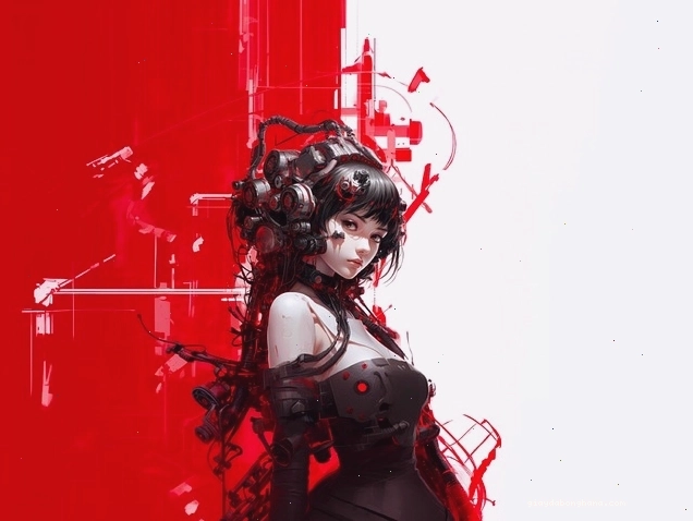 Ảnh avatar nữ dễ thương với phong cách anime