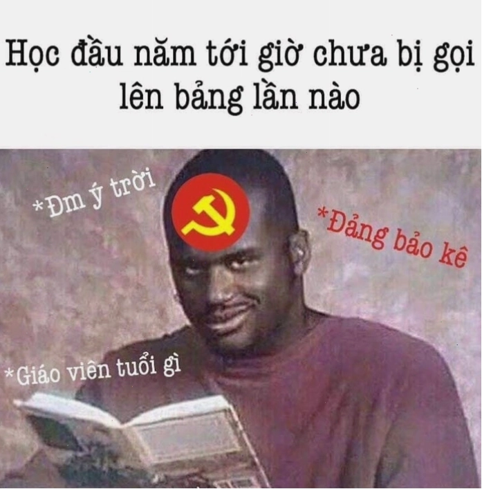 Ảnh chế meme ý trời thể hiện sự bất lực trước tình huống khó đỡ
