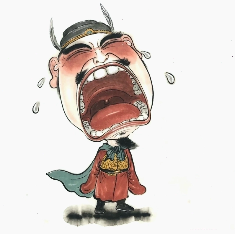 Ảnh chibi đáng yêu pha chút hài hước với biểu cảm ngạc nhiên