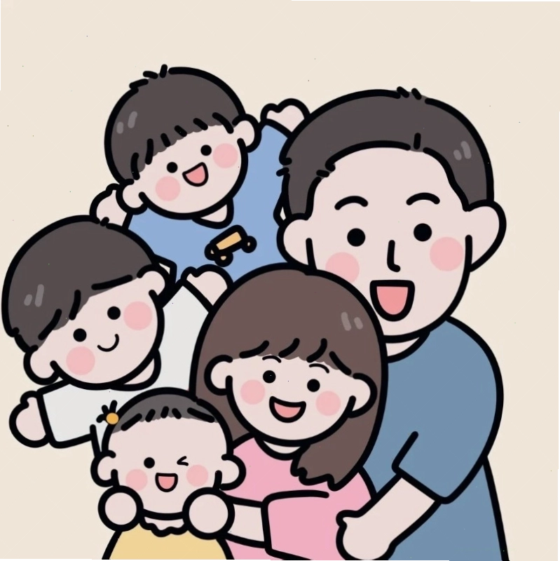 Ảnh gia đình chibi 7
