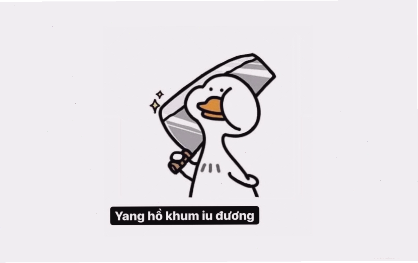 Ảnh meme người que cute đáng yêu