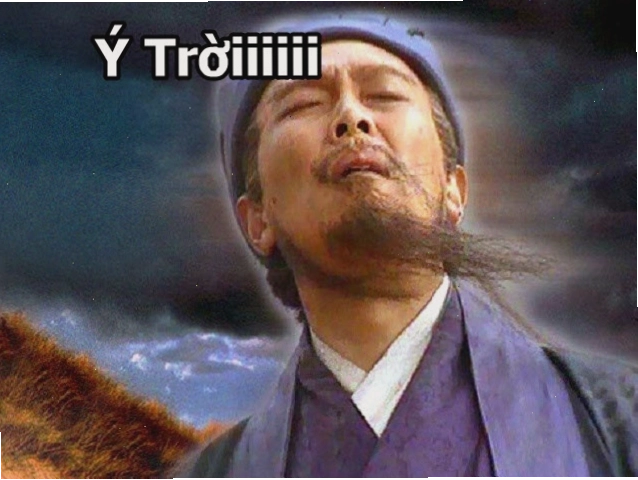 Ảnh meme ý trời vui nhộn