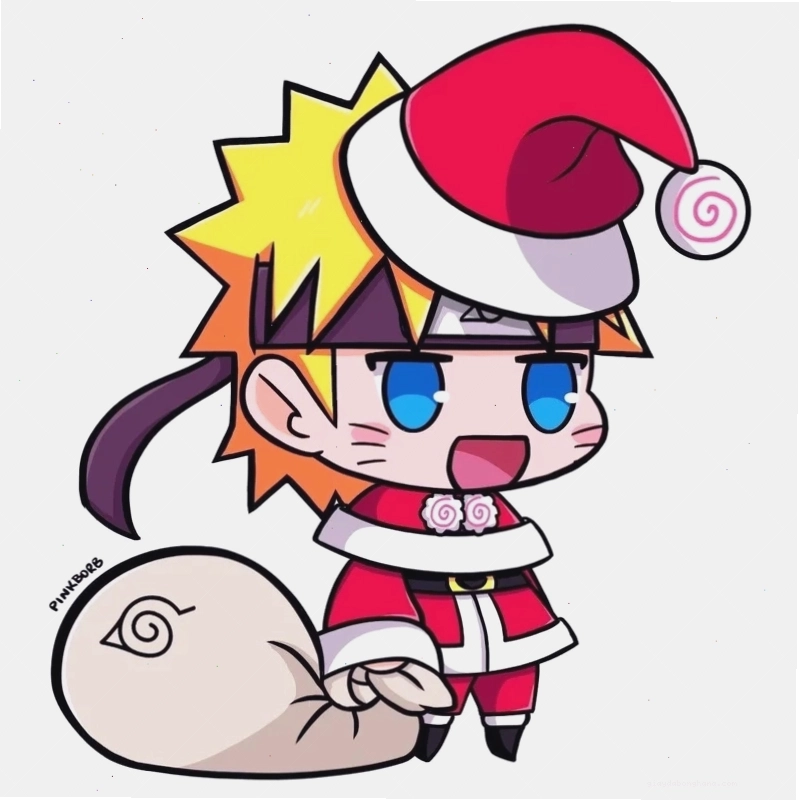 Ảnh Naruto chibi cửu vĩ mạnh mẽ và đáng yêu