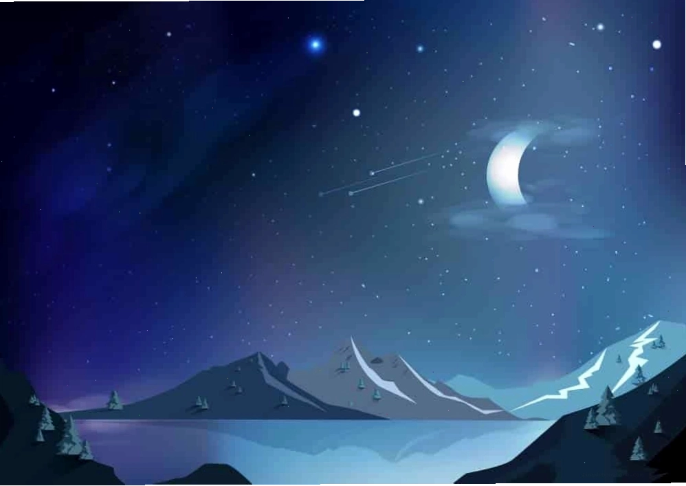 Ảnh nền Anime Galaxy đẹp ấn tượng