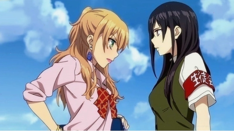 Anime Citrus: Hương Vị Lạ Kỳ với hình ảnh hai nhân vật chính
