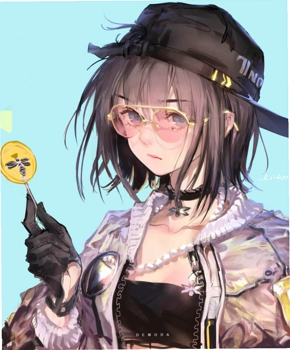 Anime nữ ngầu lạnh lùng với phong cách cực chất