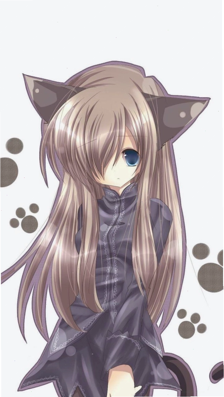 Anime Wallpaper. Cute anime wallpaper, Cat girl