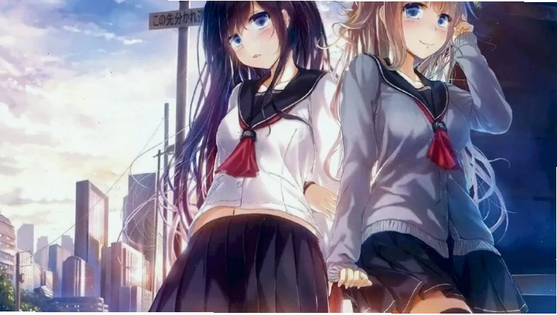 Avatar anime nữ che mặt thể hiện sự bí ẩn và tâm trạng