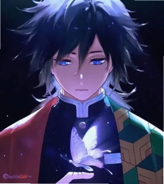 Avatar anime nữ ngầu tông màu đen huyền bí