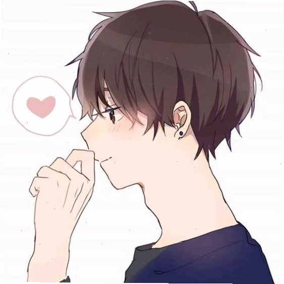 Avatar cặp anime rời mang phong cách hài hước và đáng yêu
