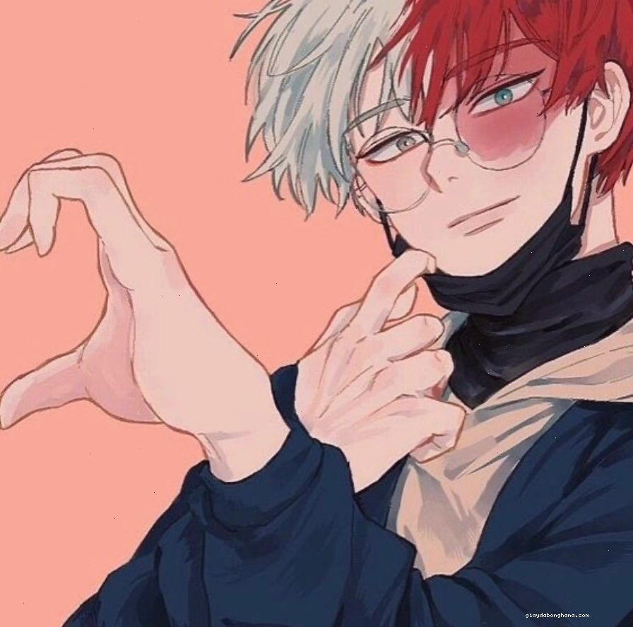 Avatar cặp anime rời thể hiện sự dễ thương và tình cảm
