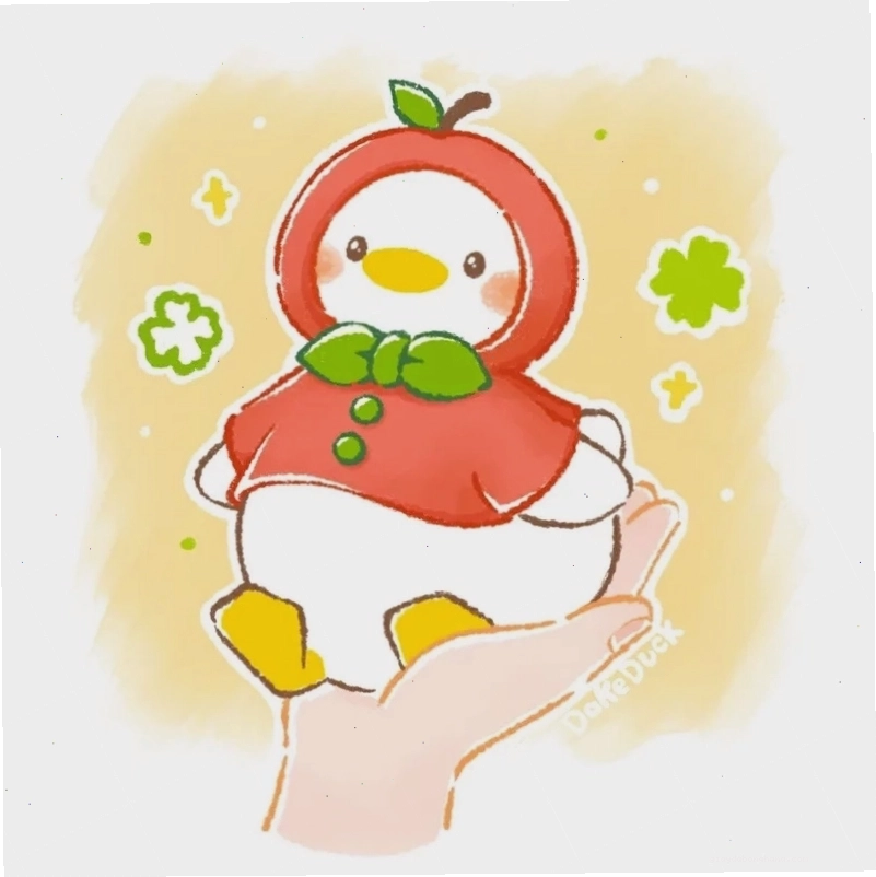 Avatar chibi đẹp cực chất từ hình ảnh vịt