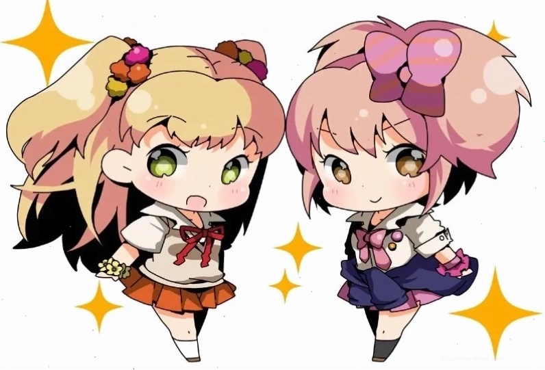 Avatar chibi nữ ngầu đáng yêu và cá tính