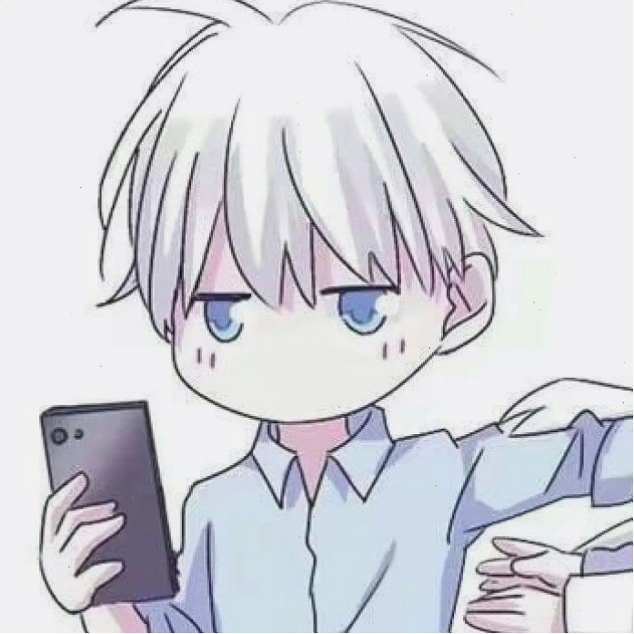 Avatar đôi anime cute thể hiện sự gắn kết