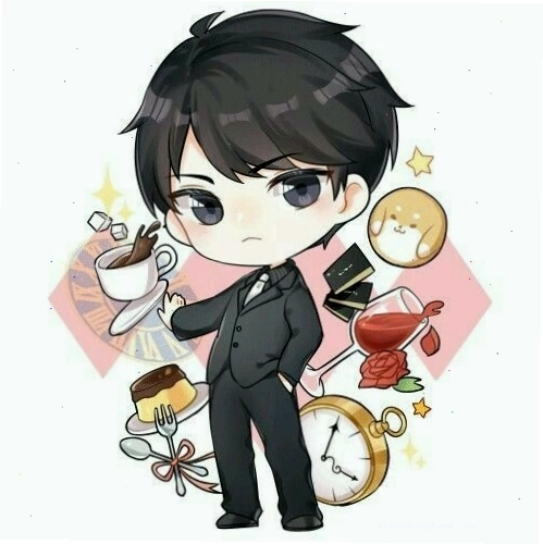Avatar nam anime đẹp trai với ánh mắt bí ẩn