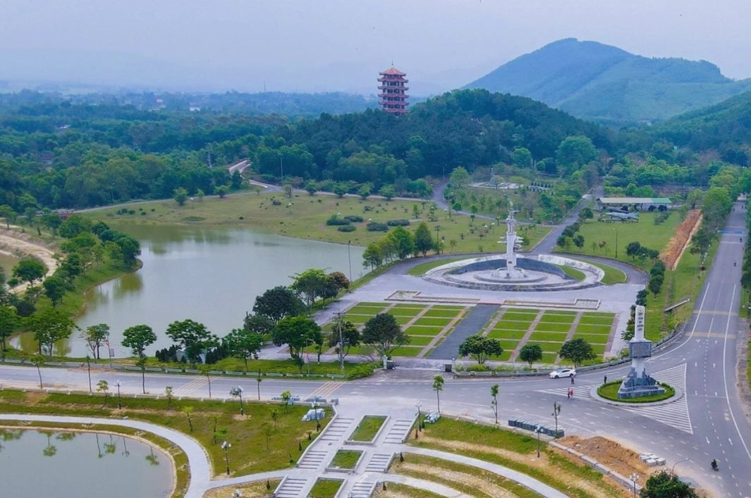 Bản đồ chỉ vị trí địa lý của Ngã ba Đồng Lộc, Hà Tĩnh