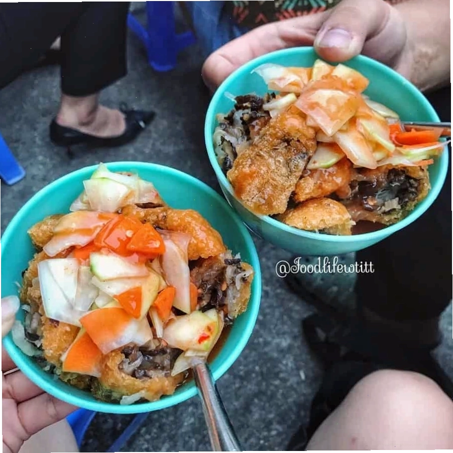 Bánh rán mặn Hồ Tây