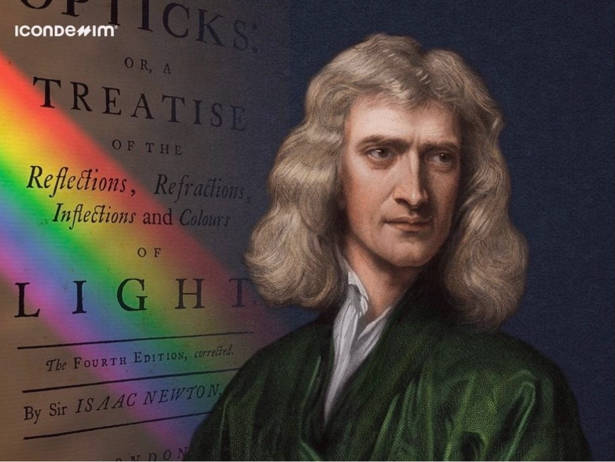Bánh xe màu sắc được phát minh bởi Isaac Newton