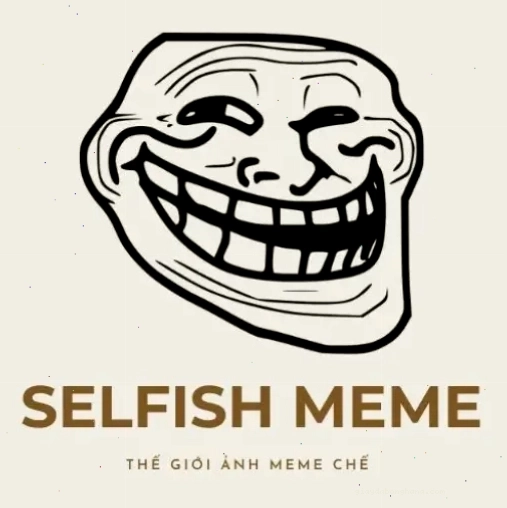 Biểu tượng Selfish Meme hài hước liên quan đến việc học