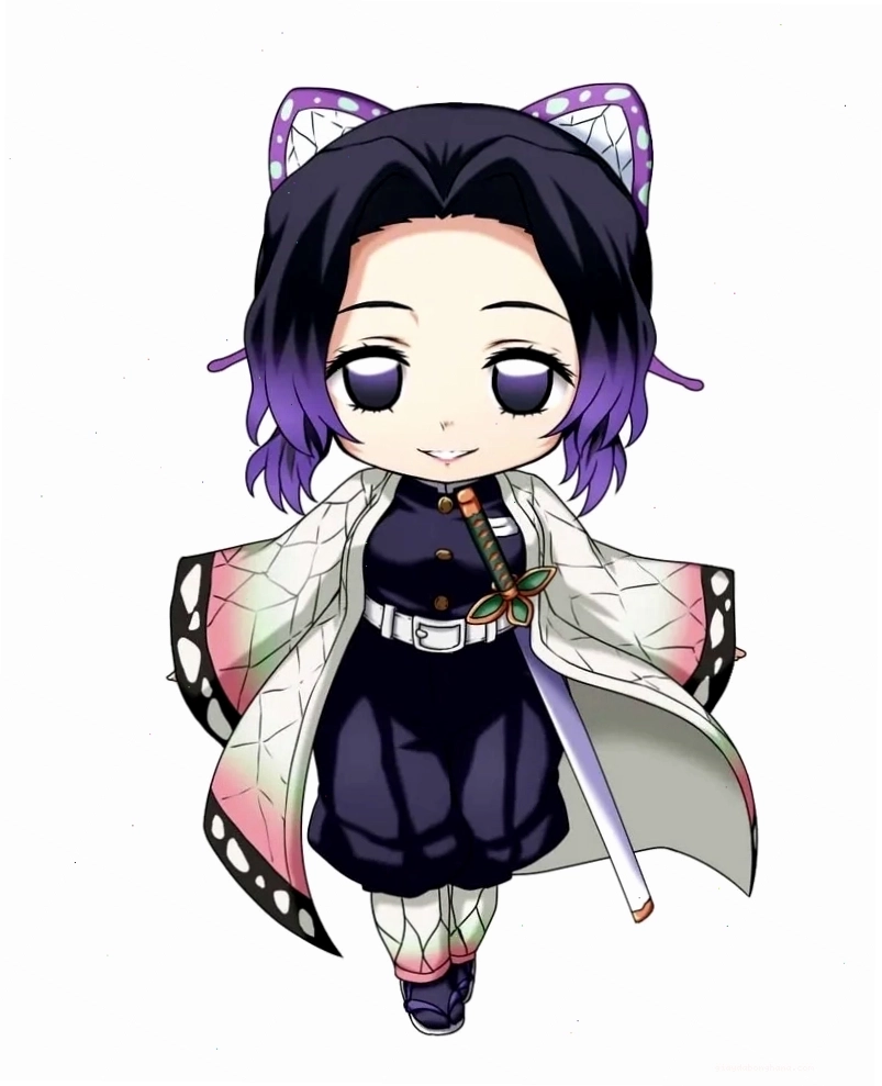 Bộ sưu tập cuốn hút kochou shinobu chibi với thần thái đặc biệt