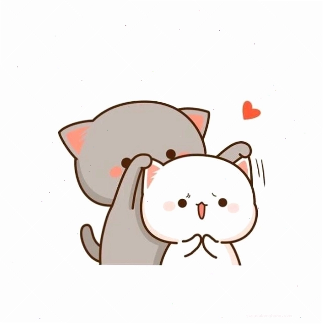 Bộ sưu tập mèo chibi với các biểu cảm khác nhau