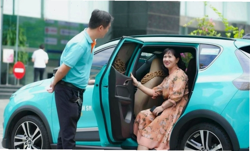 Các loại xe của Xanh SM đa dạng, sẵn sàng phục vụ nhu cầu di chuyển của hành khách đến Khu di tích K9.