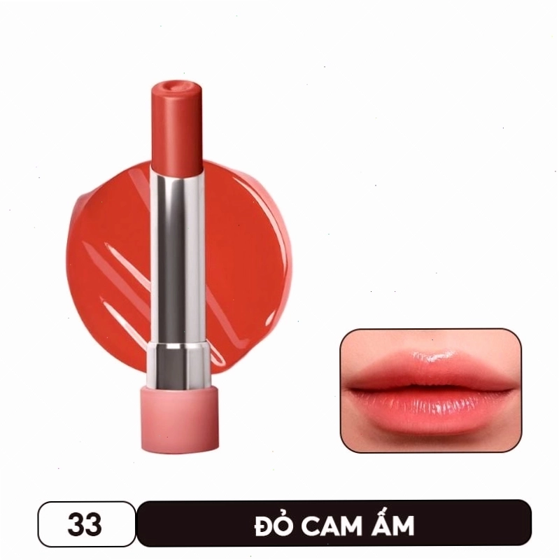 Cách sử dụng son dưỡng có màu 3CE hiệu quả