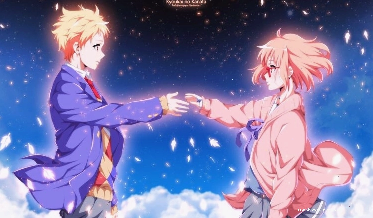 Cảnh phim anime tình cảm Vượt ngoài ranh giới