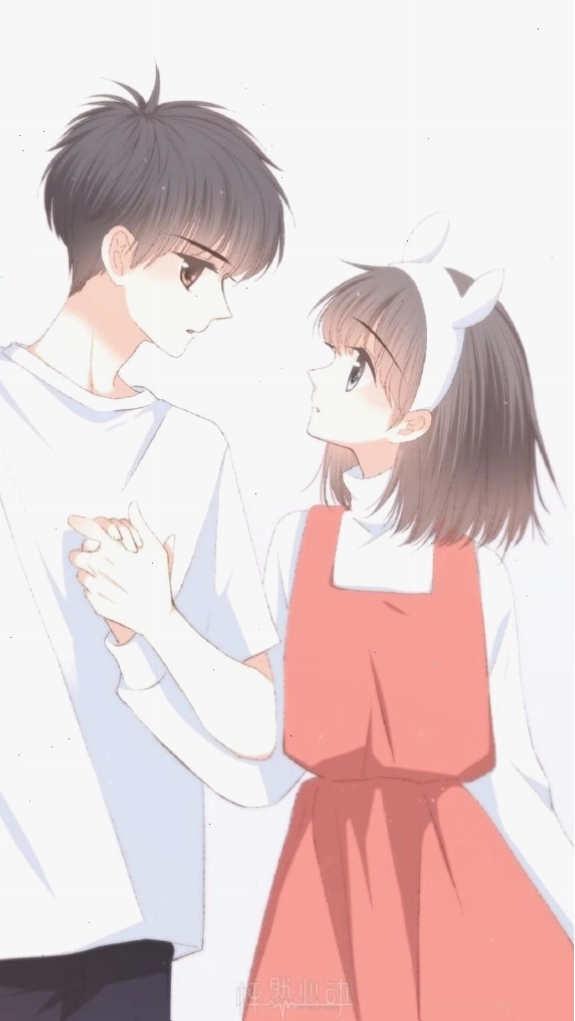 Cặp đôi anime chibi dễ thương