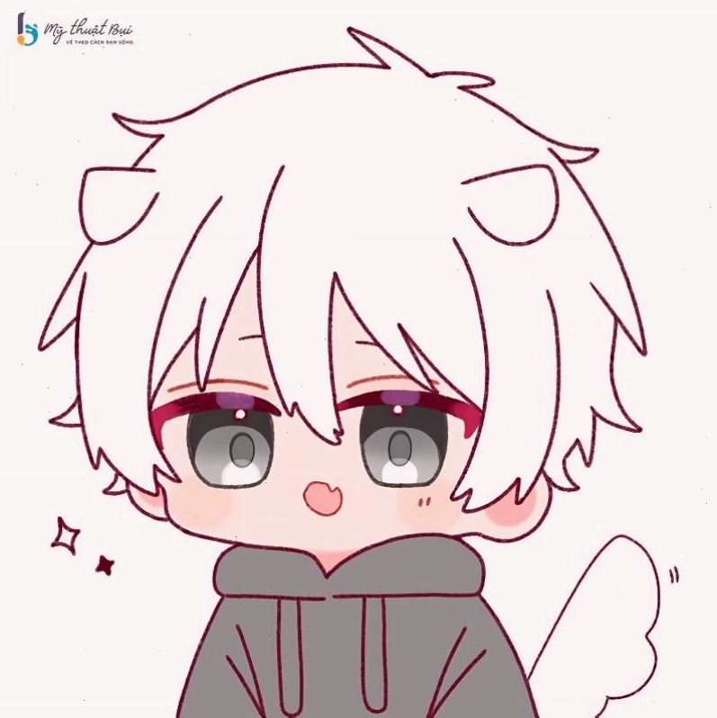 Cặp đôi anime chibi dễ thương