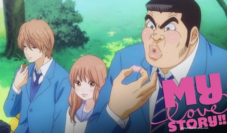 Cặp đôi chính trong anime tình cảm Câu chuyện tình yêu của tôi