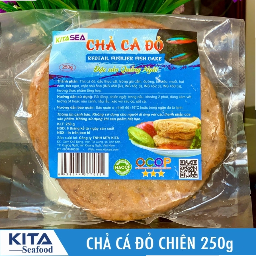 Chả cá Đỏ chiên 250g