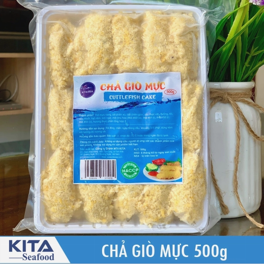 Chả giò mực 500gr