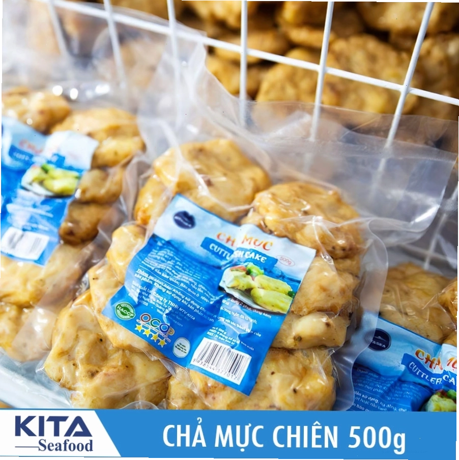 Chả mực chiên đặc sản Quảng Ngãi