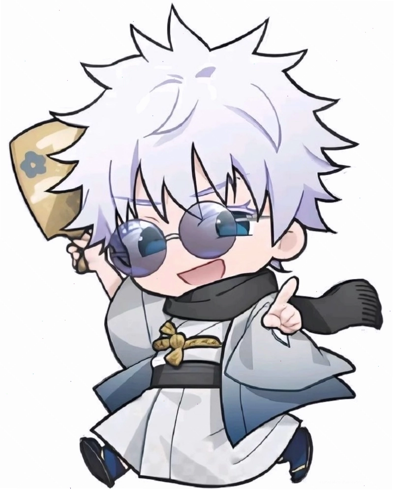 Chia sẻ ngay hình Gojo chibi đẹp nhất tới bạn bè