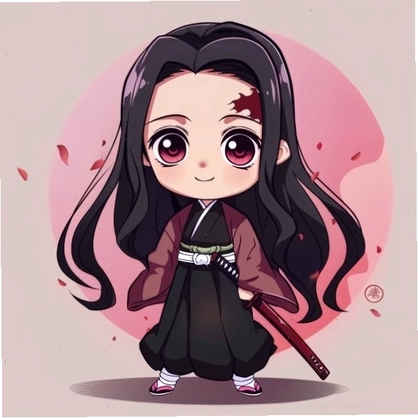 Chibi Nezuko phiên bản thu nhỏ siêu đáng yêu của Kimetsu