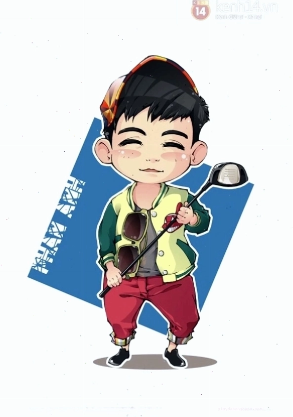 Chibi Việt Nam chân dung góc nghiêng khoe vẻ đẹp sâu sắc