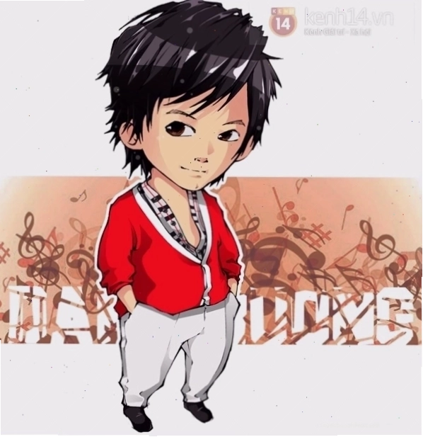 Chibi Việt Nam phong cách nam tính mạnh mẽ