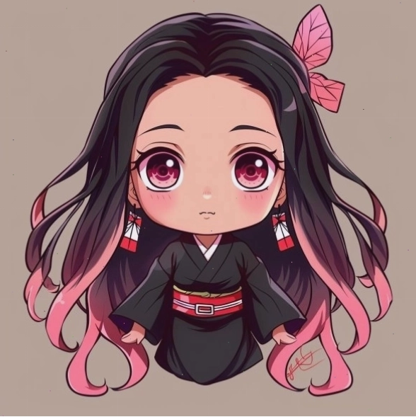 Chiêm ngưỡng hình ảnh nezuko chibi đẹp chuẩn kawaii