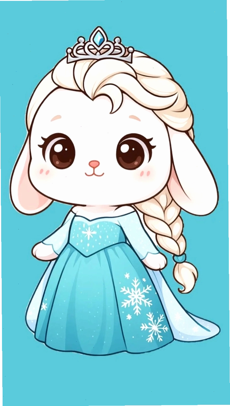 Chiêm ngưỡng hình elsa chibi siêu dễ thương