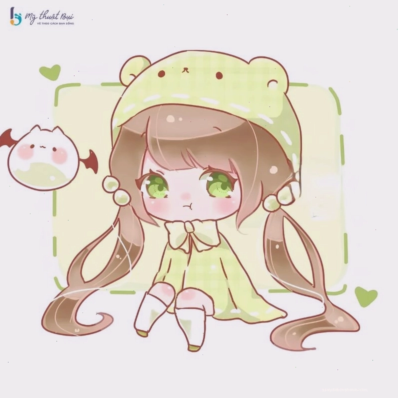 Cô bé chibi tinh nghịch
