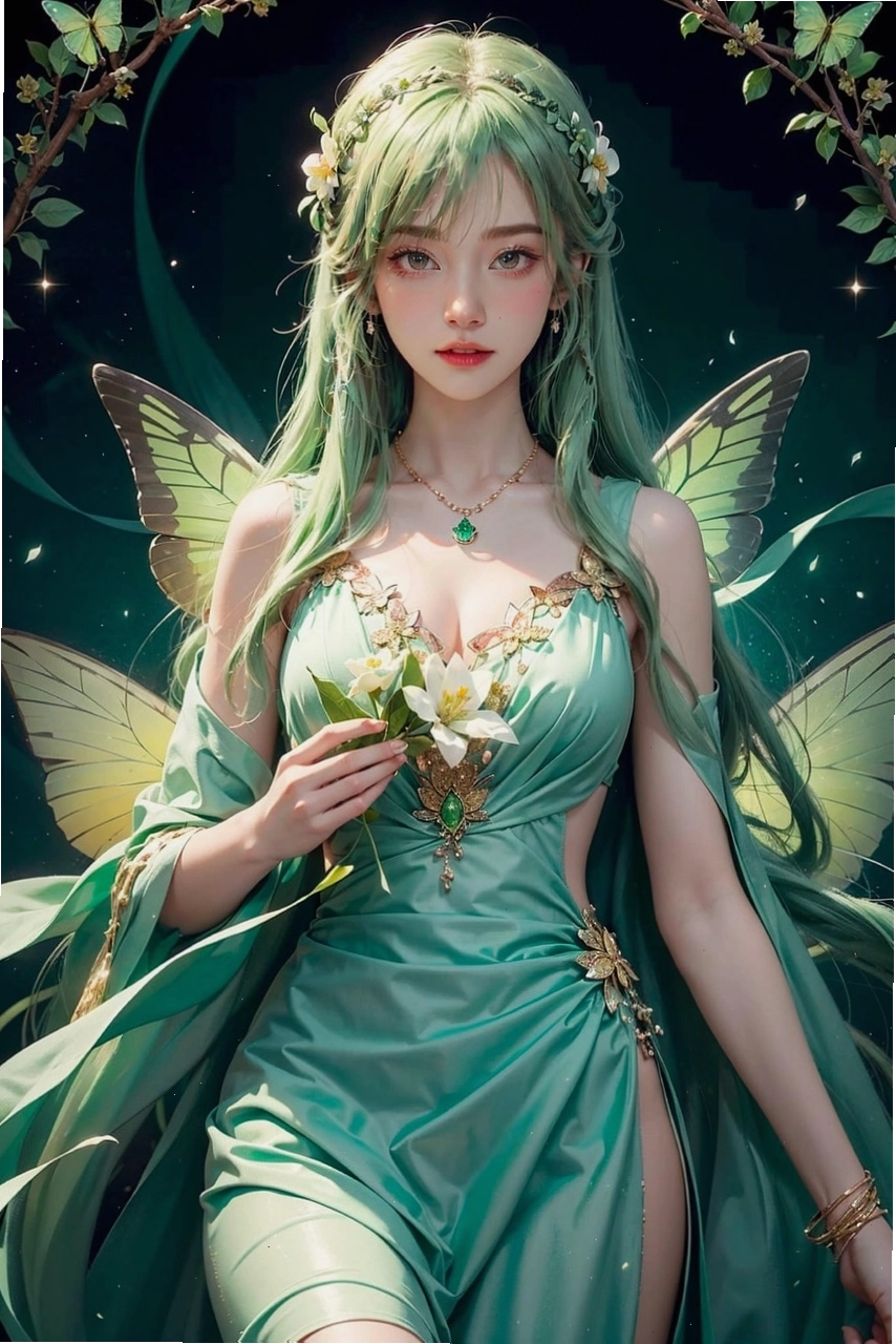 Cô gái anime với phong cách chibi dễ thương