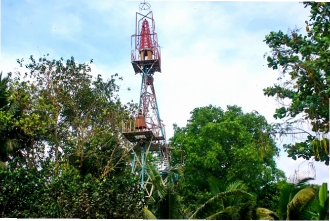 Công trình Phi thuyền Apollo tại Di tích Đạo Dừa Bến Tre