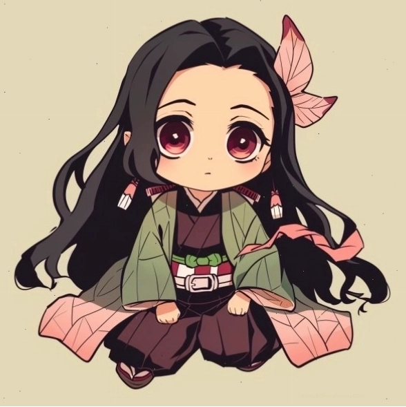 Cùng học cách vẽ nezuko chibi cực nhanh cực dễ