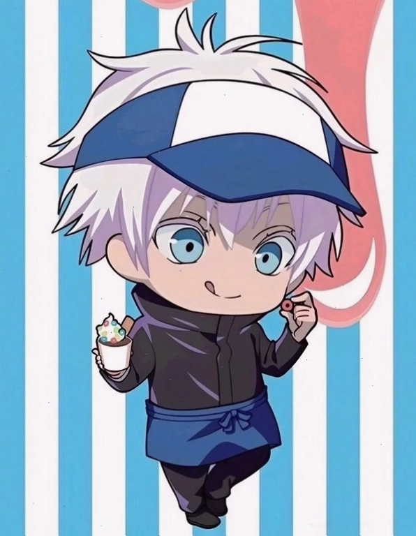 Cười ngất với Cute Gojo Chibi cực cool