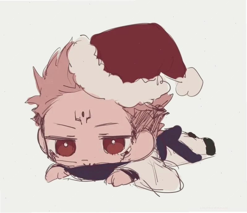 Cute Sukuna chibi làm icon chat